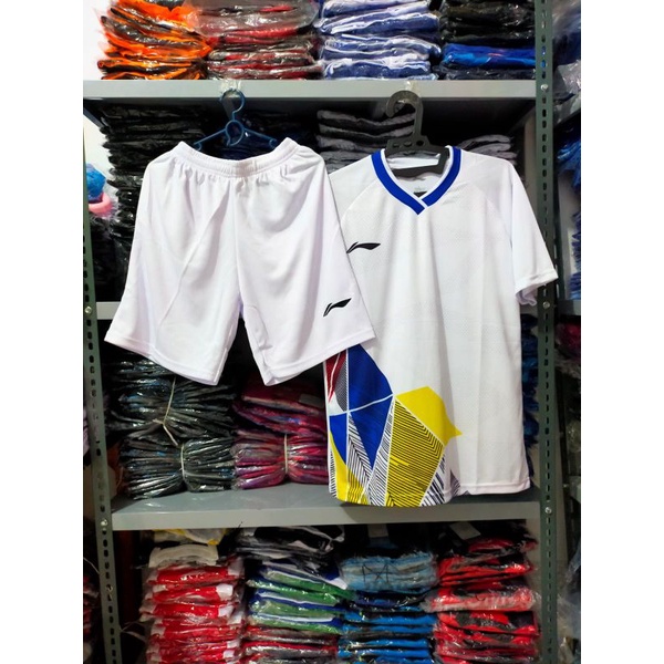 BAJU BADMINTON DEWASA SETELAN BADMINTO L156P JERSEY BULUTANGKIS