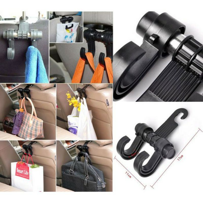 hanger jok mobil gantungan mobil belanja car hook