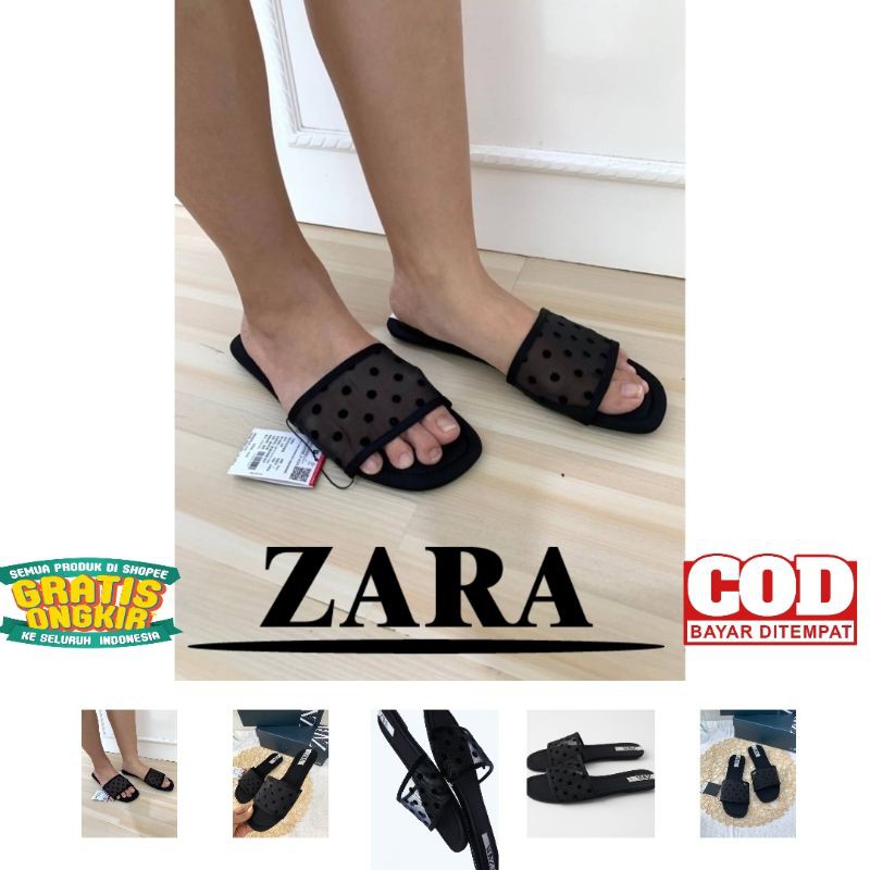 Sepatu Sandal Zara Ori Bisa Cod Sandal Wanita Murah Sandal Cewek sandal Perempuan ZARA ZS138