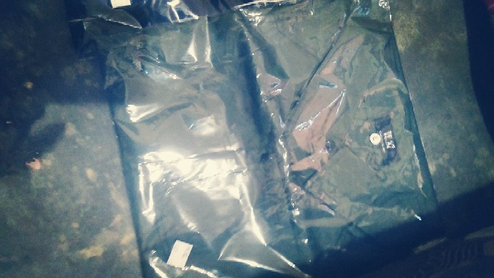 Batik Pria Lapis Furing Parang Hijau Batik Solo