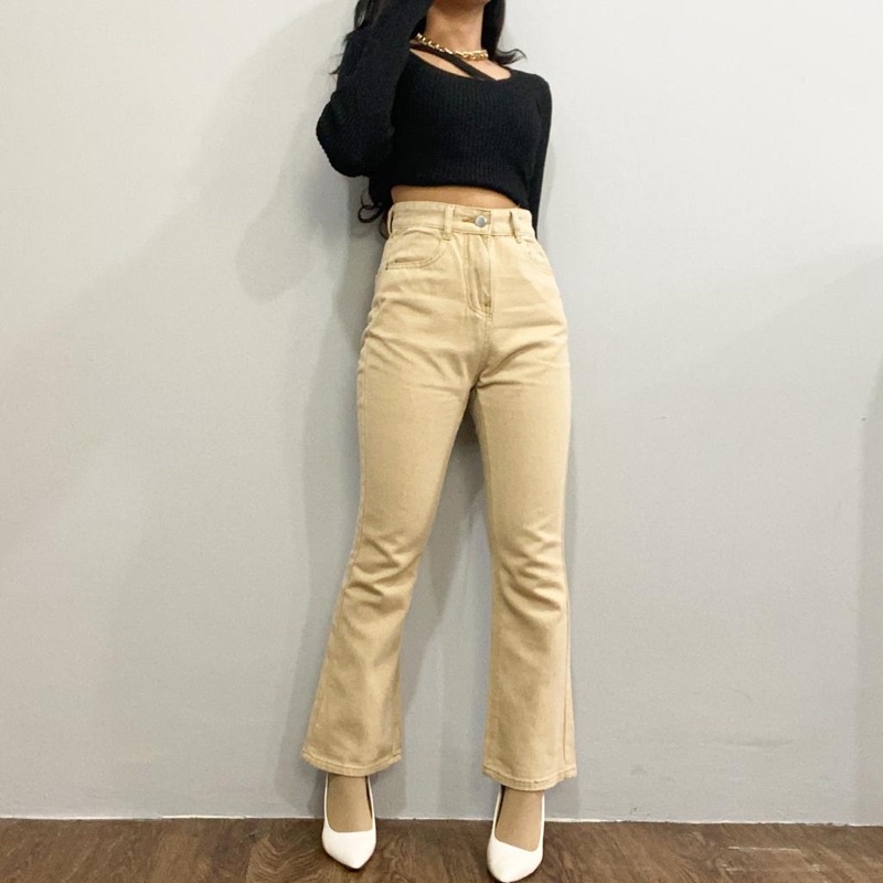 [LUXE.DLABEL] - E38 Jeans | Celana panjang Highwaist wanita Jeans import premium Jeans wanita polos ripped jeans High waist jeans wanita bkk Skinny Jeans High waist Baggy jeans Wideleg Jeans Kulot jeans Boyfriend jeans Wanita Kargo Jeans