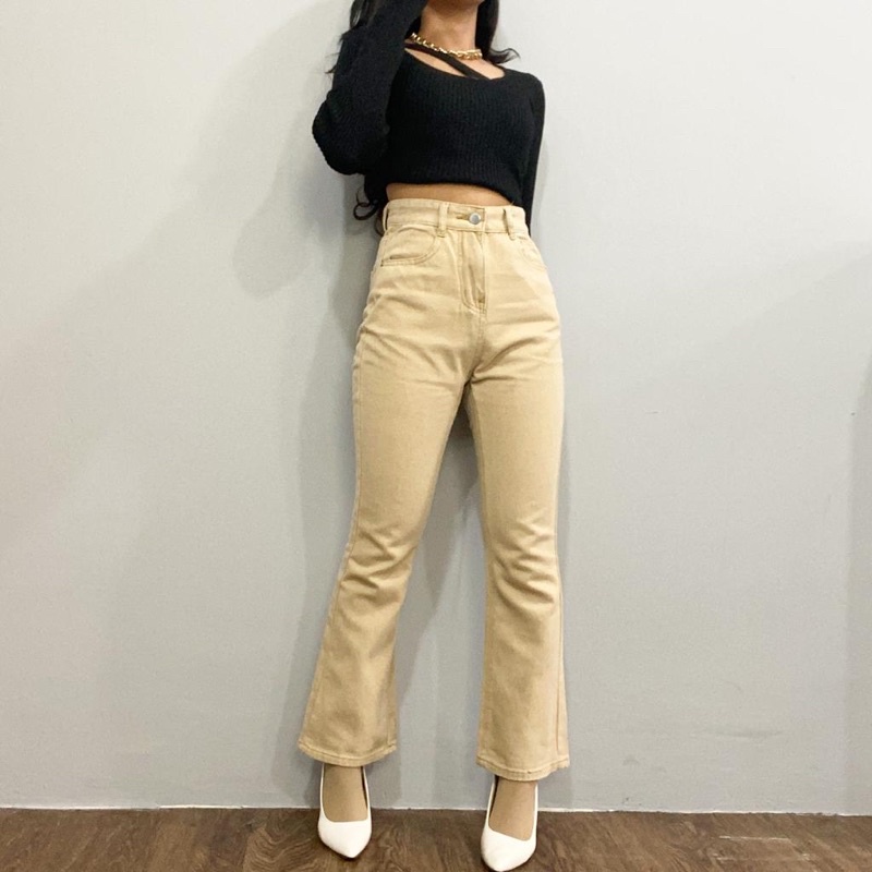 [LUXE.DLABEL] - E38 Jeans | Celana panjang Highwaist wanita Jeans import premium Jeans wanita polos ripped jeans High waist jeans wanita bkk Skinny Jeans High waist Baggy jeans Wideleg Jeans Kulot jeans Boyfriend jeans Wanita Kargo Jeans