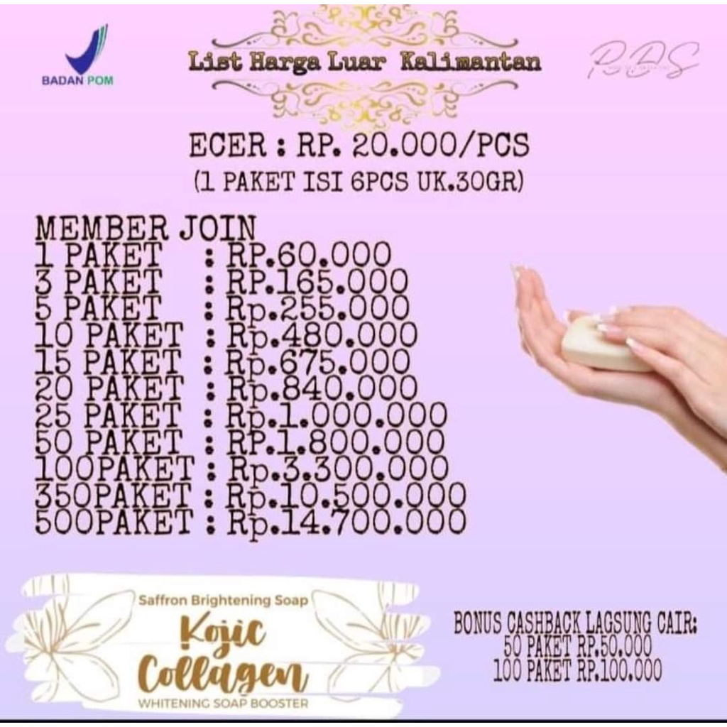 SABUN KOJIC COLLAGEN