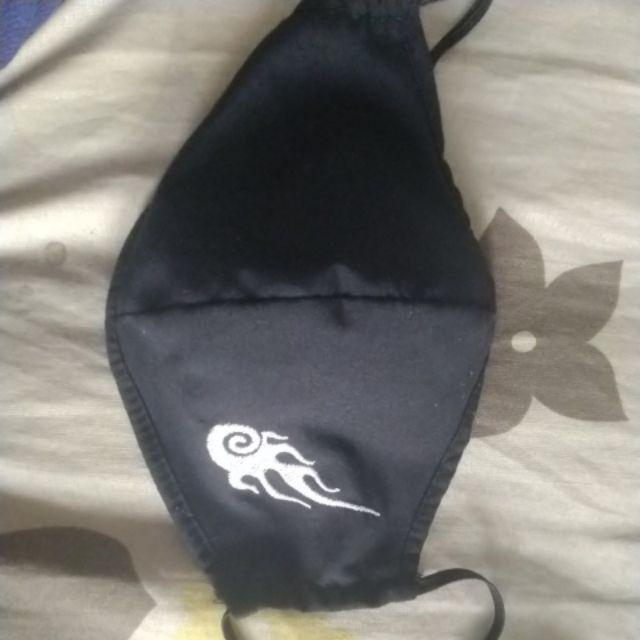 Masker Fashion Bahan Katun 2ply+1ply(filter Masker/tissue)