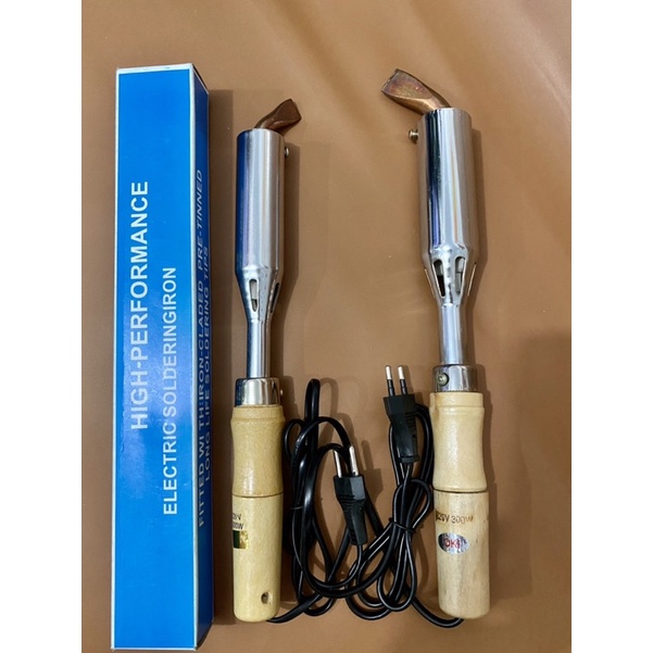 Solder Patri Gagang Kayu / Electric Soldering Iron /Solder Patri 100 watt 150 watt 200 watt 300 watt