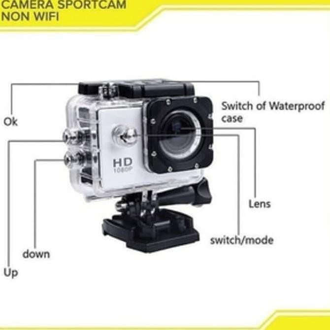 Sportcam 4K Non Wifi Camera gopro Action Cam Kamera Sport