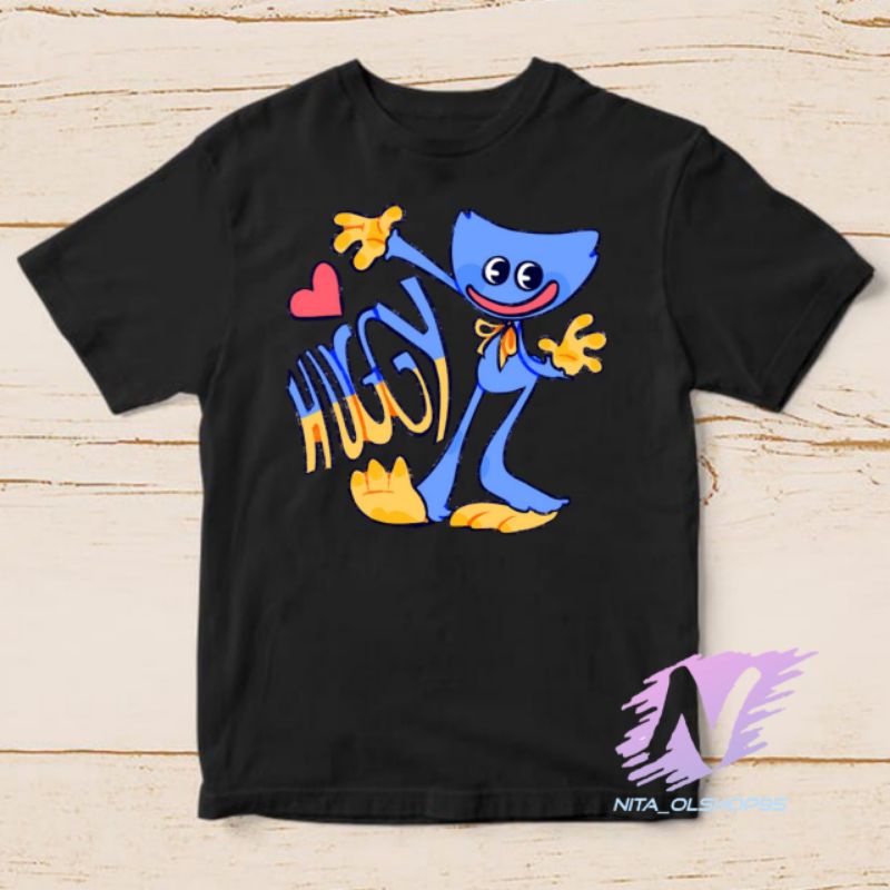 baju anak huggy wuggy baju kaos anak huggy love