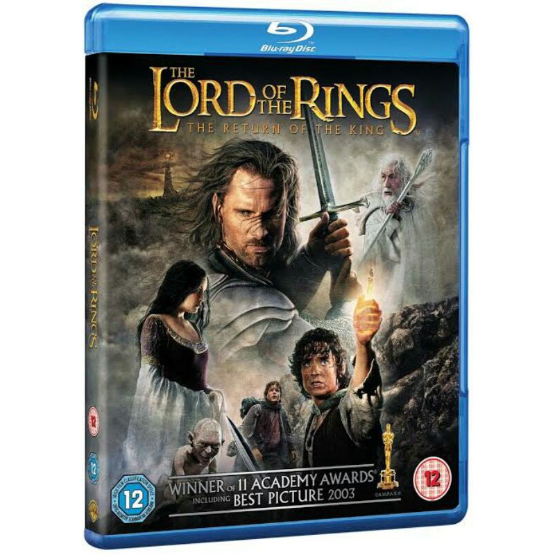 BLU RAY THE LORD OF THE RINGS : the return of the king