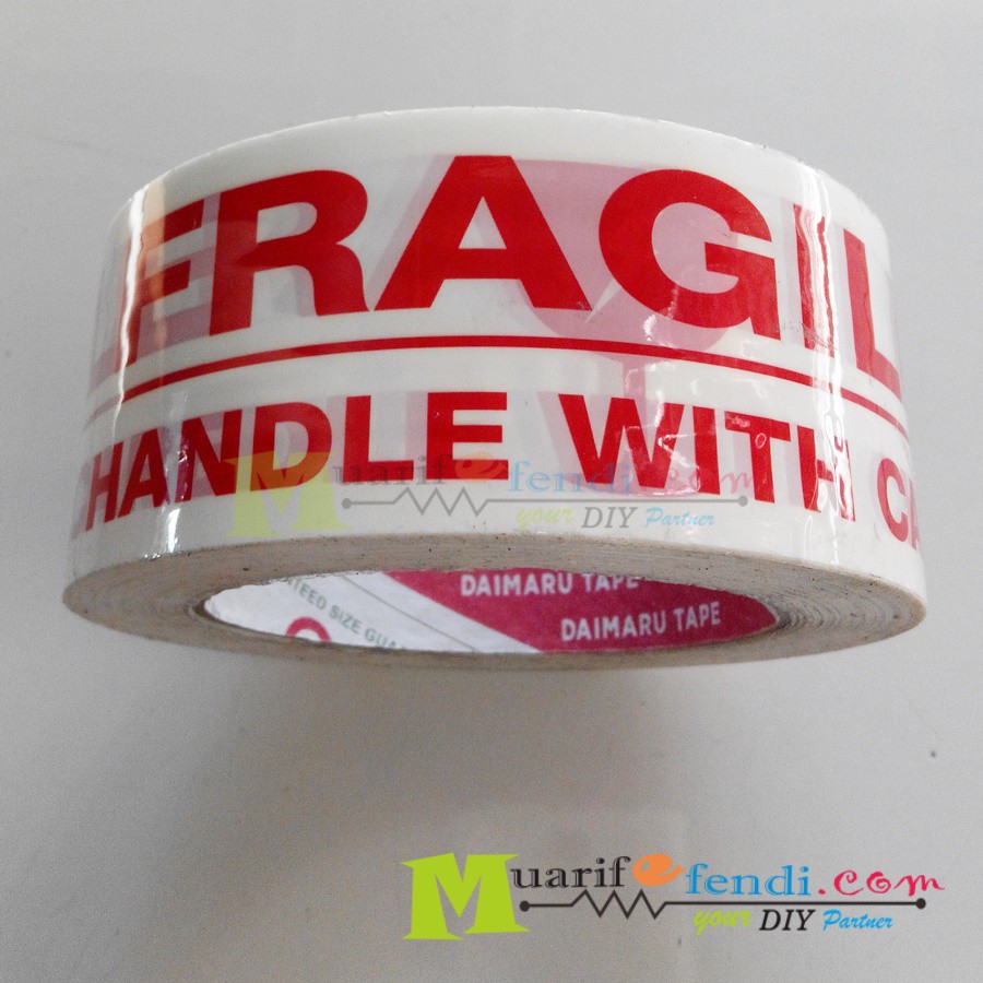 

Lakban ISolasi DAIMARU FRAGILE SUPER TEBAL