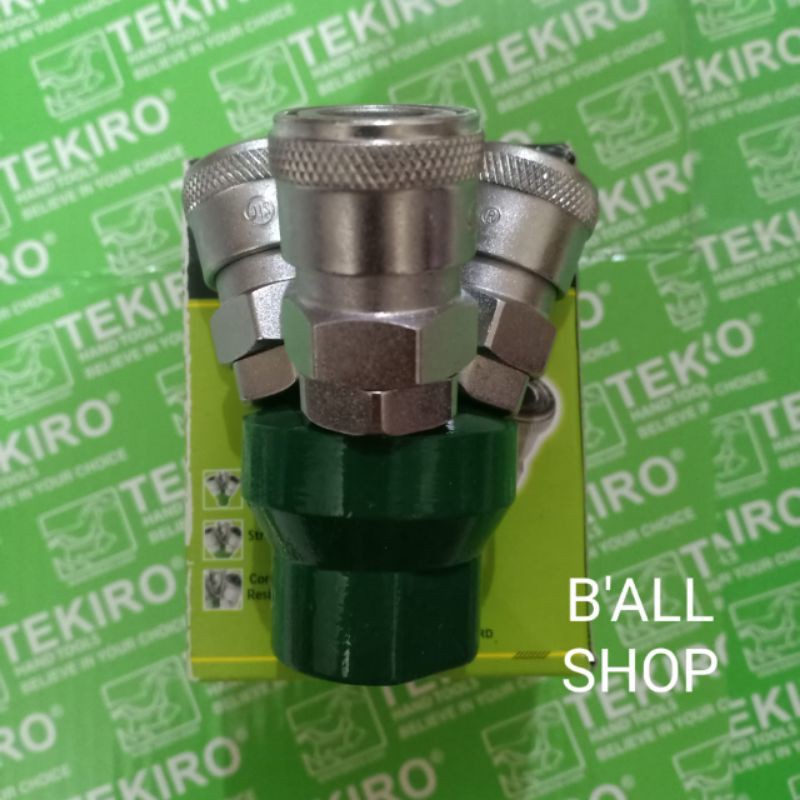 Quick Coupler 3 way Tekiro AT-QC1675