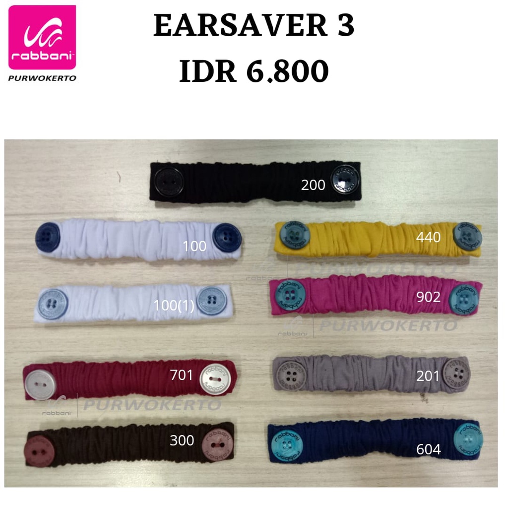 EARSAVER 3 RABBANI - PENGAIT MASKER RABBANI