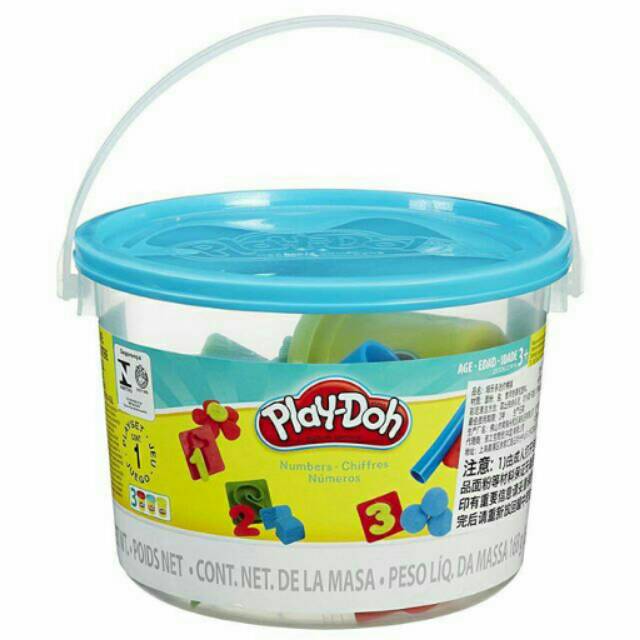 Jual Play-Doh (Play Doh Original) Mini Fun with Numbers Bucket ...