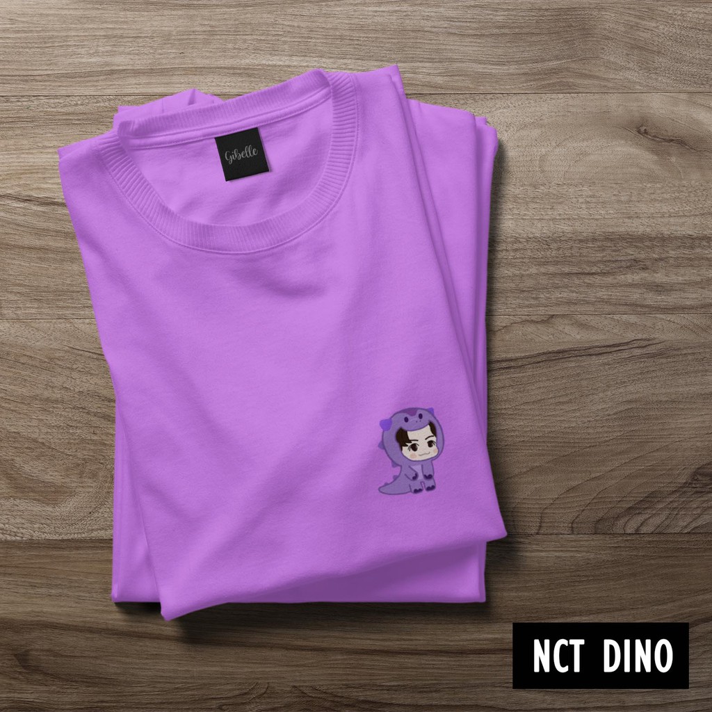 [KAOS ANAK] NCT hot Sauce dino rex premium quality jisung jaemin mark haechan full cotton combed 30s