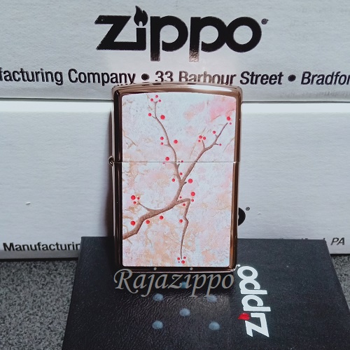 Zippo Original USA 49486 Eastern Rose Gold High Polish - Lifetime Warranty