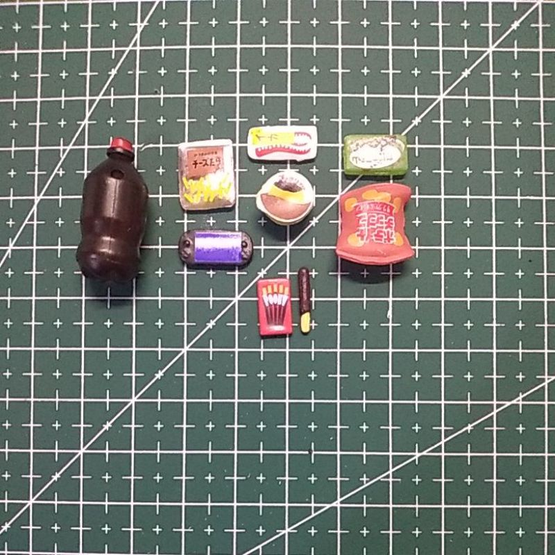 miniatur makanan nendoroid kws