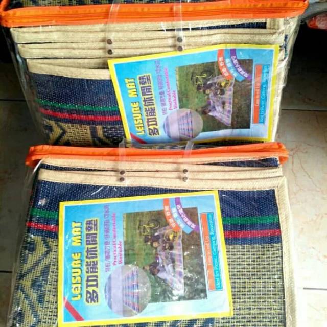 Tiker lipat 3mx3m - Tiker Jepang - Tiker gulung plastik - Tikar lantai praktis