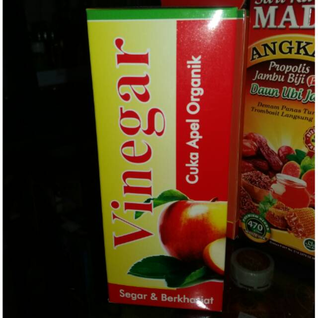 

Cuka Apel organik Vinegar Herbal alami
