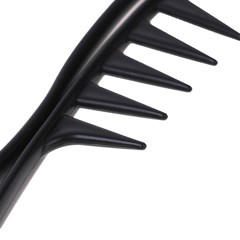 &lt; E2id &amp; &gt; Sisir Gigi Lebar Jumbo Warna Hitam