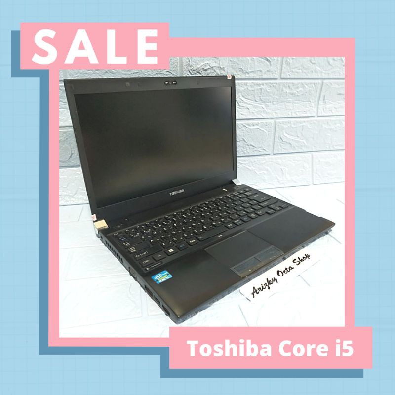 LAPTOP Toshiba Core i5 Ram 8GB SSD128GB Webcam - zoom  DVD - Mulus Murah Bagus Best Seller TERLARIS