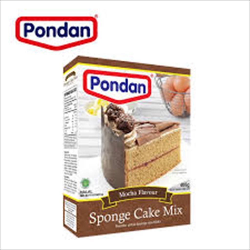 

Pondan Sponge Cake Mix 400 Gram Vanila/Pandan/Moka/Coklat