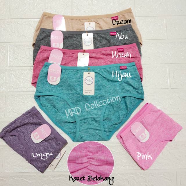 Celana Dalam Wanita / CD Wanita Katun Lembut - CD Oreo BF 6688