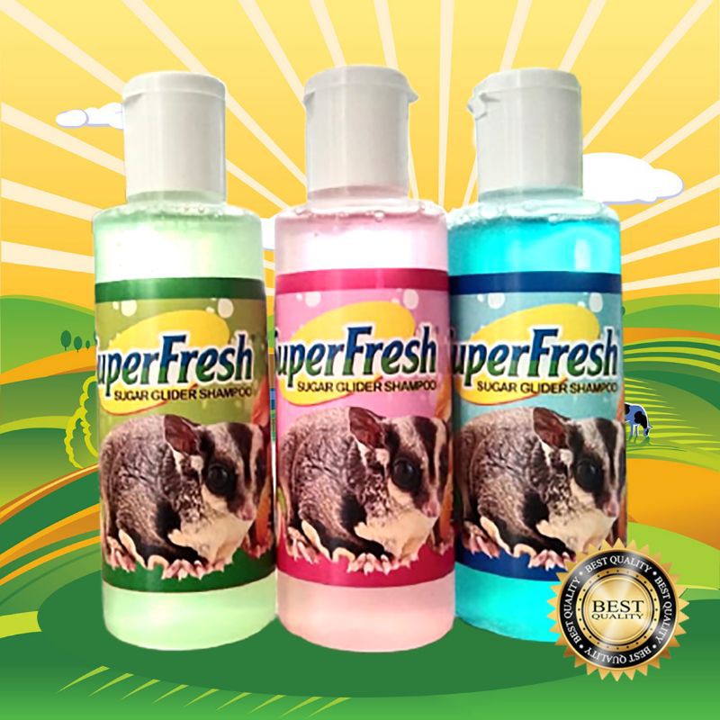 SHAMPOO SUGAR GLIDER 100 ml - Pembersih Sugar Glider Shampoo Sugar Glider Organik