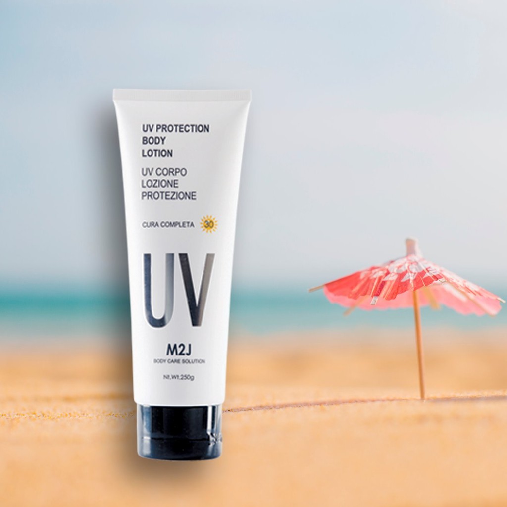 M2j UV Protection Body Lotion SPF 30 250gr Shopee Indonesia