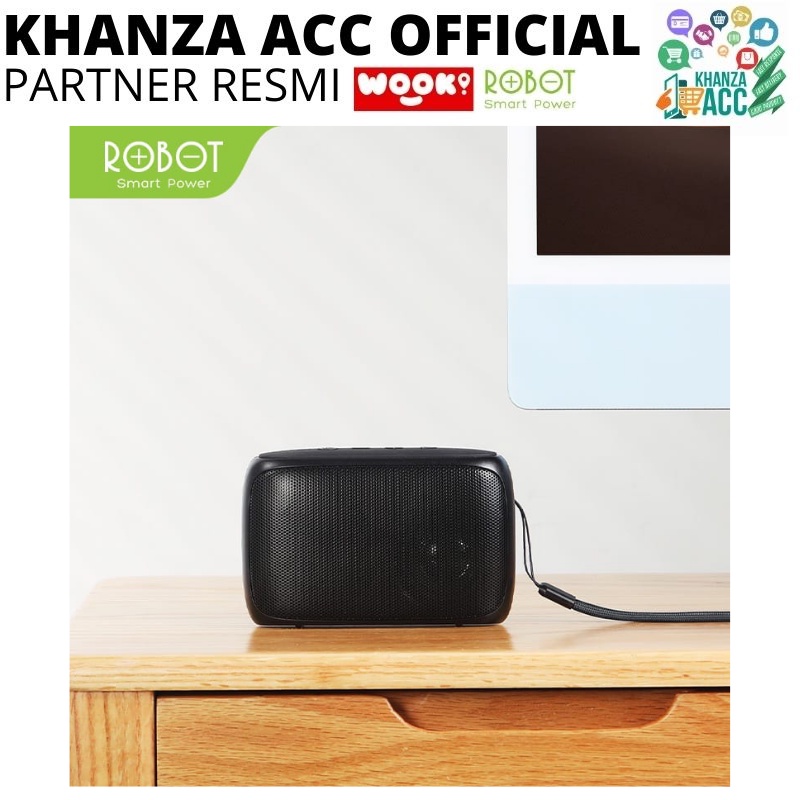 KHANZAACC ROBOT RB110 Speaker Bluetooth 5.0 Mini Portable Support Micro SD &amp; USB