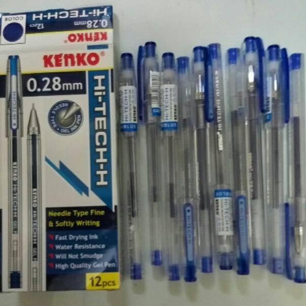 

{C-AIE) {♥) Pulpen / Gel Pen Kenko Hi-TECH-H - 0.28 mm |kekinian)