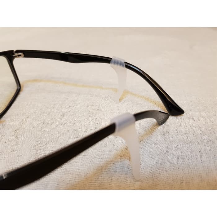 Ear Hook - Penahan Kacamata - Hook Eye Glasses Silicon Silicone Silikon Panjang Harga 1 Pasang