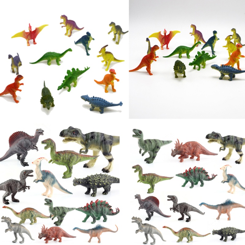 Mary Mainan Telur Dinosaurus Mini Portable Blind Box Warna Cerah Buatan Plastik Table Games