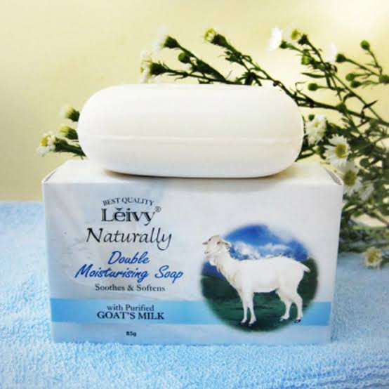 Leivy Naturally Double Moist Soap Goats Milk 85gr