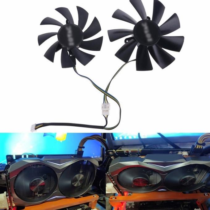 Fan Vga Zotac 87Mm + 100Mm 4Pin Gtx 1060 1070Ti Mini 1080Ti Mini