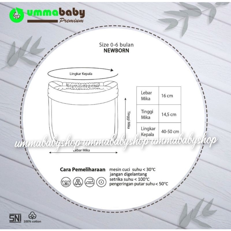 Set Face Shield Bayi Baru Lahir Sarung Tangan Kaki Masker Ibu SNI