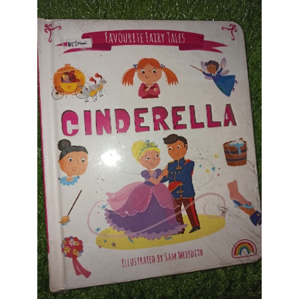 Buku cerita anak berbahasa Inggris - Boardbook - Favourite Fairy Tales - CINDERELLA