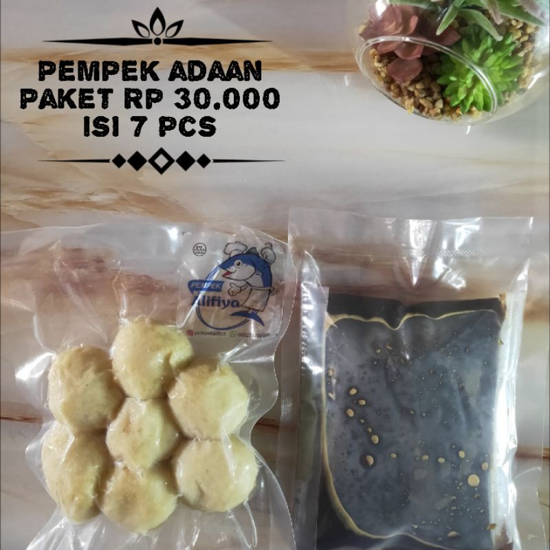 

PEMPEK ALIFIYA ADAAN ISI 7 PCS + CUKO 75 ml