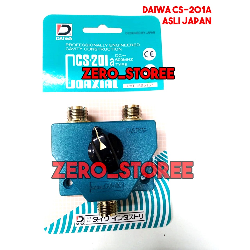 ASLI Daiwa CS-201A Switch 2 Antena Japan CS201 CS-201 CS201A Swit Lobang antena JEPANG Lubang - CX201 CX201A Diamond D antenna ORI