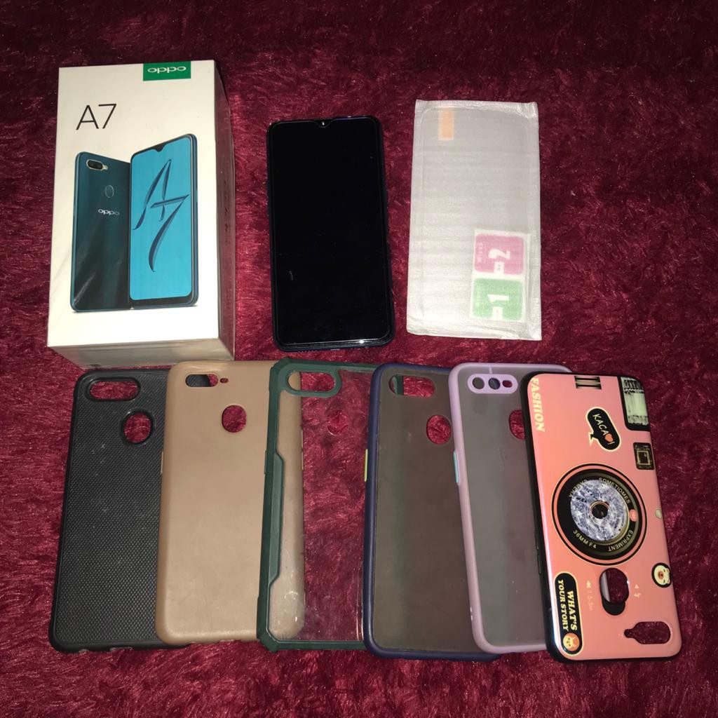 OPPO A7 Bekas Ram 3GB Intenal 64GB