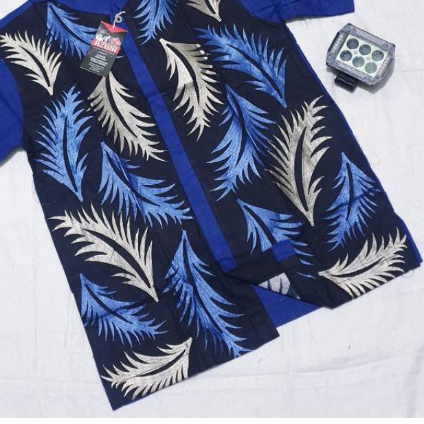 ℗ HEM KEMEJA KOKO PRIA LENGAN PENDEK AZWA BAJU KOKO MUSLIM MATERIAL KATUN INDIA / Koko PADANG Bordir