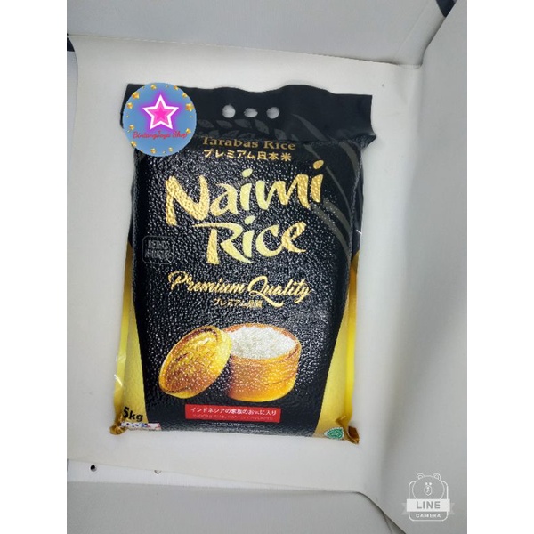 

tarabas Rice Naomi 5kg halal premium/ beras sushi jepang 5