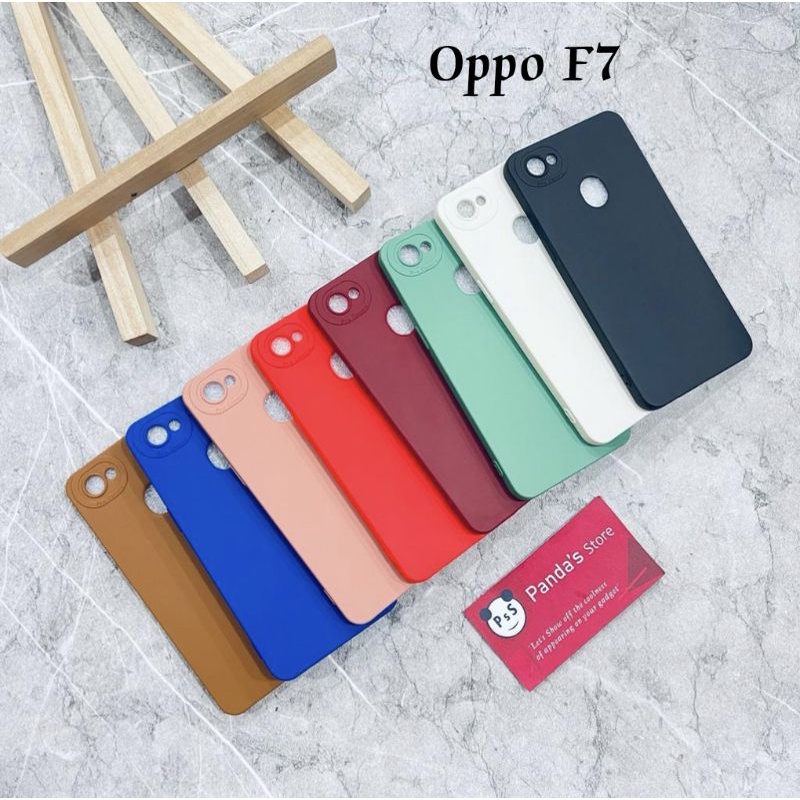 Softcase Pro Camera Oppo F7 Candy Case Full Color 3D Silikon TPU