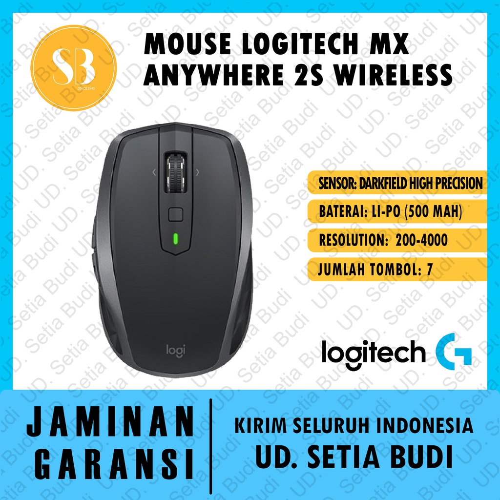 Mouse Logitech MX Anywhere 2S Wireless