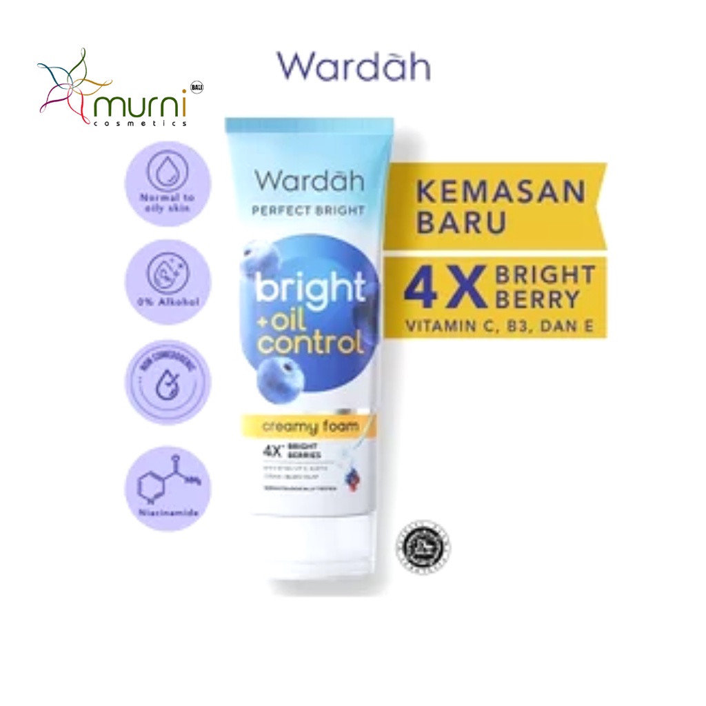 WARDAH PERFECT BRIGHT CREAMY FOAM  50ML