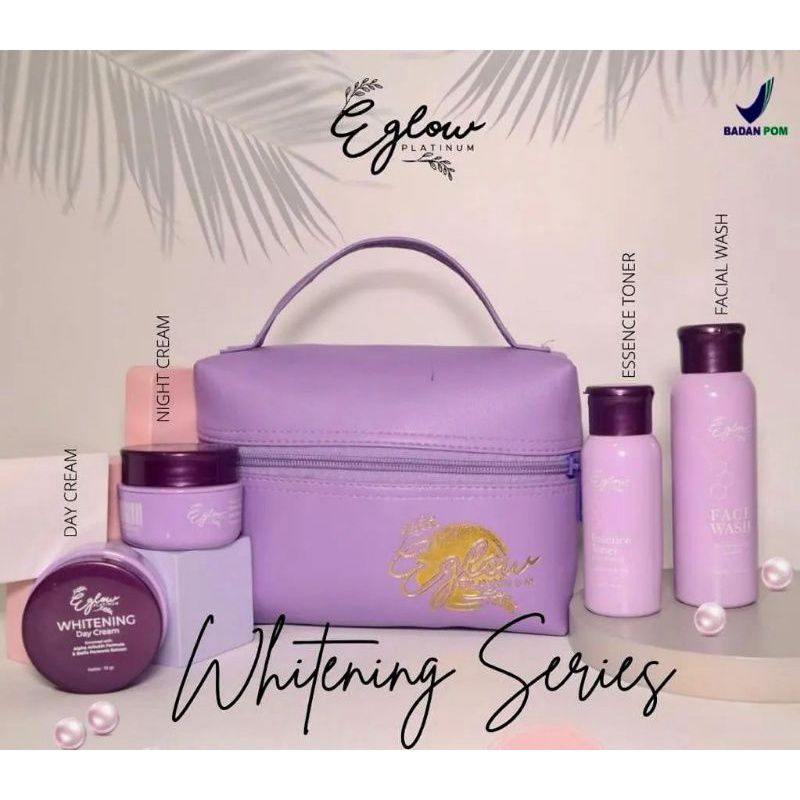 eglow platinum original eglow platinum skincare eglow platinum BPOM original