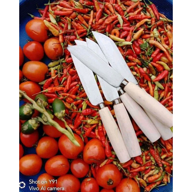 pisau dapur Baja pir asli madura