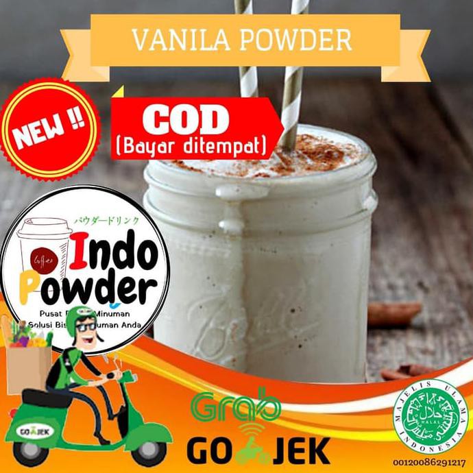 

'' TERBARU'' VANILLA POWDER 1 KG / POWDER VANILLA 1 KG / BUBUK VANILLA 1 KG ''TERMURAH''