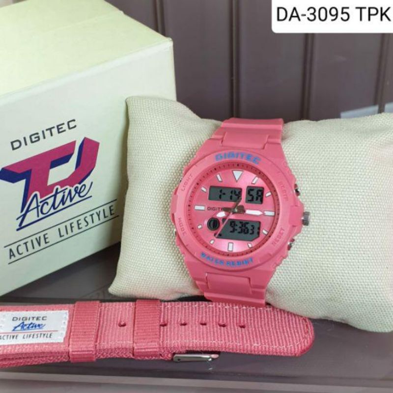 NEW!! DIGITEC DG 3095 / DA 3095 / DA3095 Watch Jam Tangan ORIGINAL