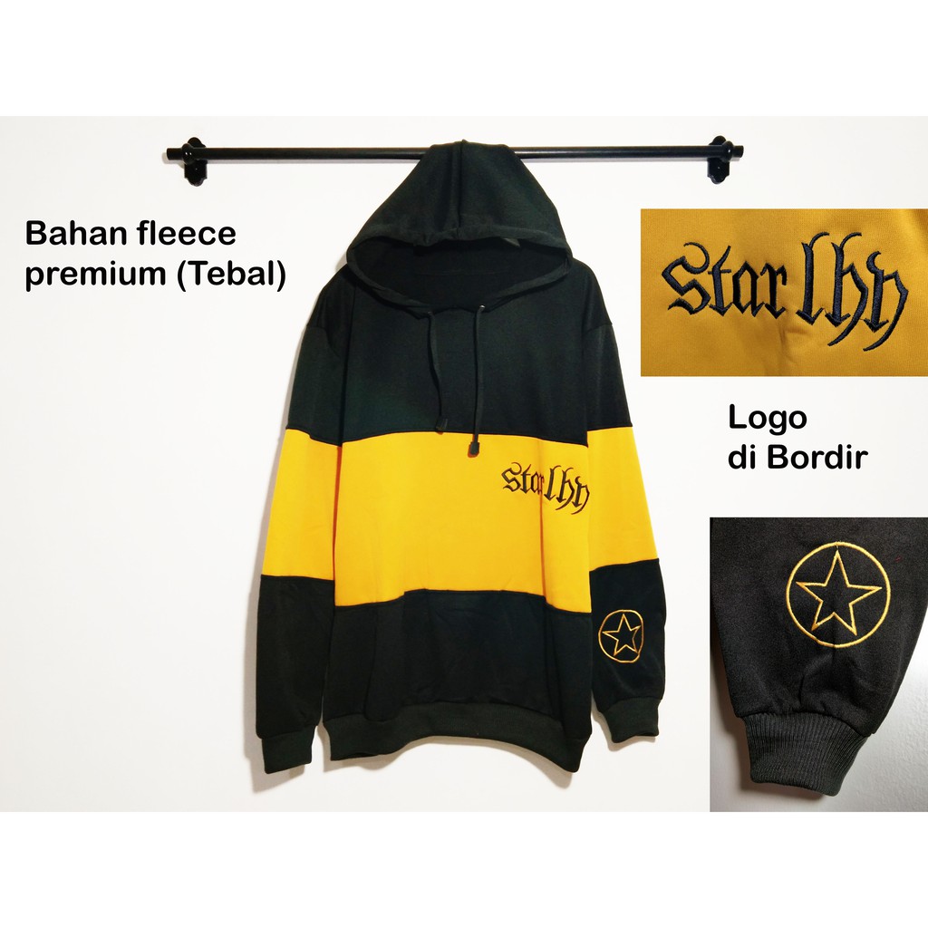 Jaket Sweater Hoodie Star Lhn | Ukuran XL