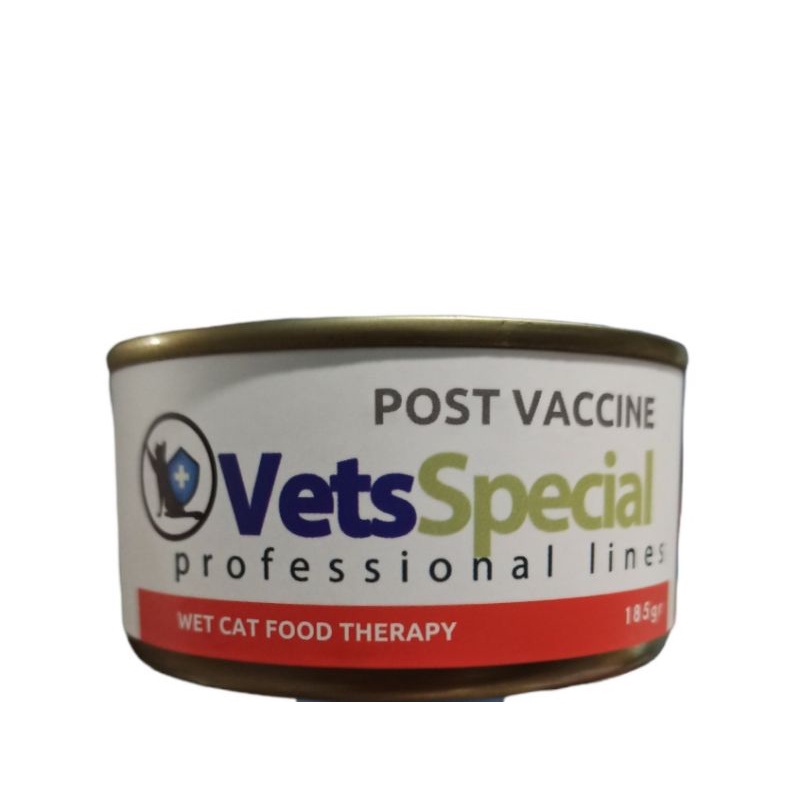 vet special pakan kucing post vaksin POST VACCINE 185GR wet food nutricell