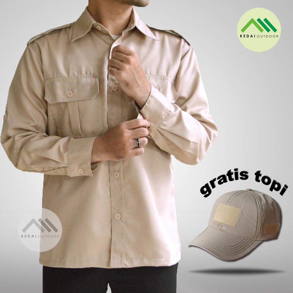 KEMEJA LAPANGAN KEMEJA KERJA BAJU LAPANGAN BAJU PDL